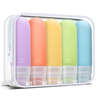 Silicone Travel Bottles (5pcs)