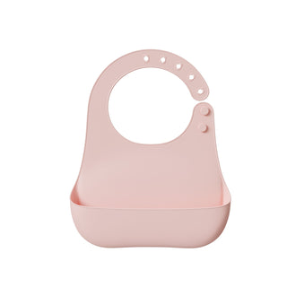 Silicone Bib - Blush