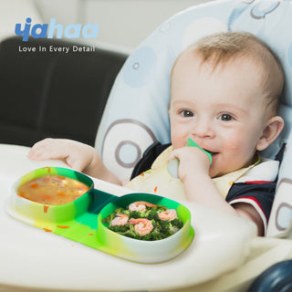 Silicone Foldable Baby Plate (without suction cup)