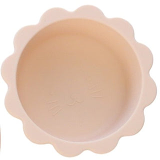 Silicone Suction Cat Bowl - Cream