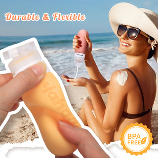 Silicone Travel Bottles (5pcs)