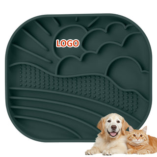 Silicone Dog Bowl-Sky