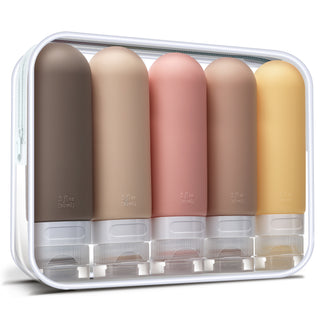Silicone Travel Bottles (5pcs)