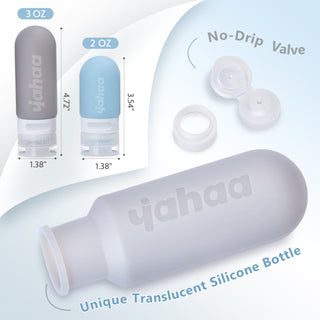 Silicone Travel Bottles (4pcs)