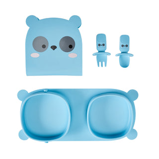 Blue Bear Travel Plate