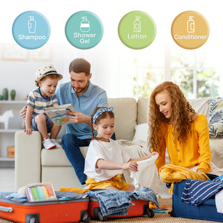 Silicone Travel Bottles (5pcs)