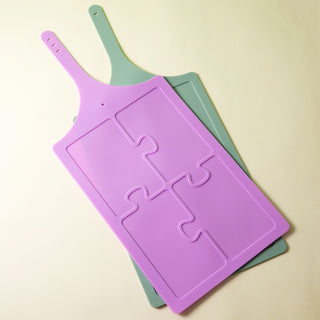 Silicone Jigsaw Placemat - Green