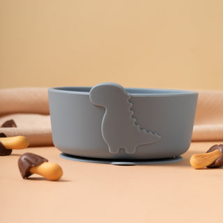 Dinobowl and Spoon Set - Estate Blue