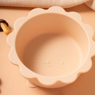 Catbowl and Spoon Set - Cream