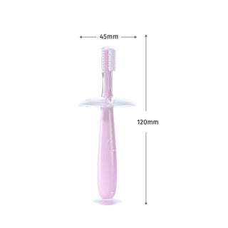 Silicone Baffle Toothbrush 2-Pack