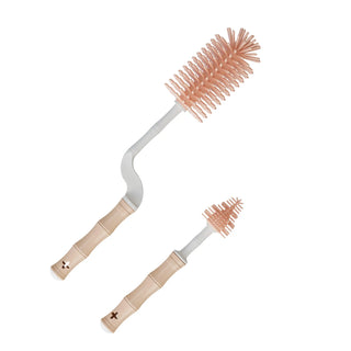 Silicone milk bottle brush