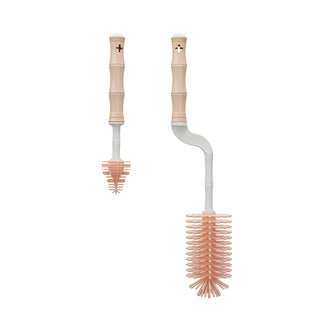 Silicone milk bottle brush