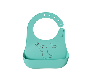 Silicone Dinosaur Bib