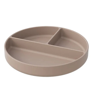 Silicone Suction Plate - Khaki