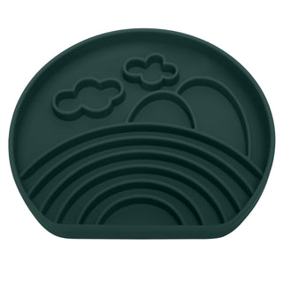 Silicone Dog Bowl-clouds