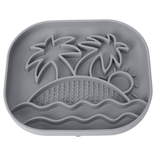 Silicone Dog Bowl-coconut palm