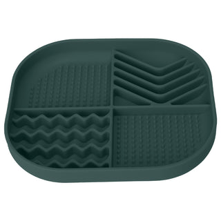 Silicone Dog Bowl-square grid